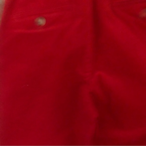 Girls Vineyard Vines red corduroy pants NWT just in time for Valentine’s Day - Picture 8 of 13